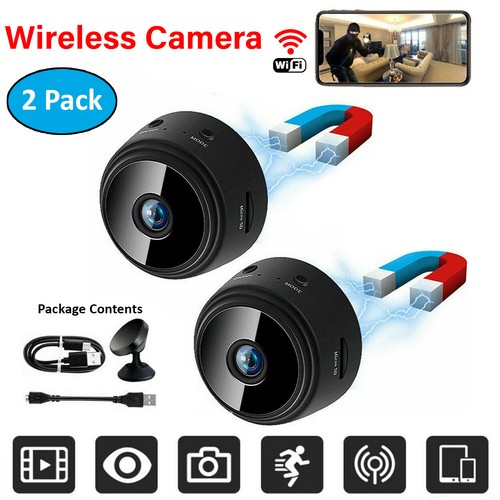 Mini Wireless Hidden Spy Camera Wifi IP Home Security DVR Surveillance HD 1080P