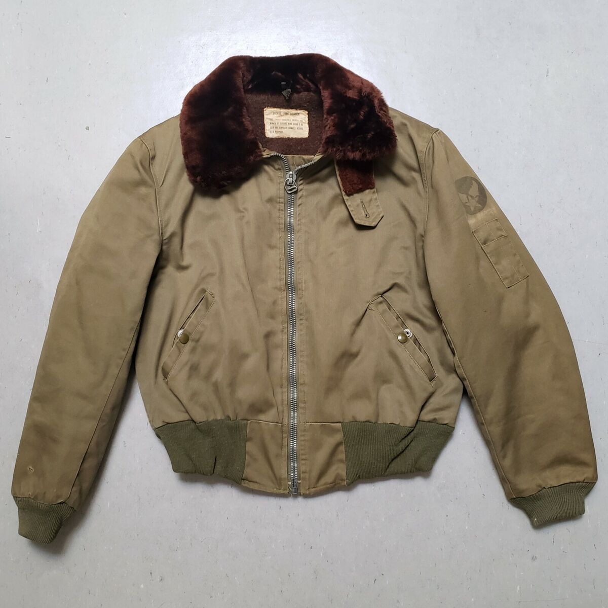 WW2 USAAF B-15 Jacket US Army Air Force Extreme Cold Flying WW2 USAAF B-15 Jacket US Army Air Force Extreme Cold Flying