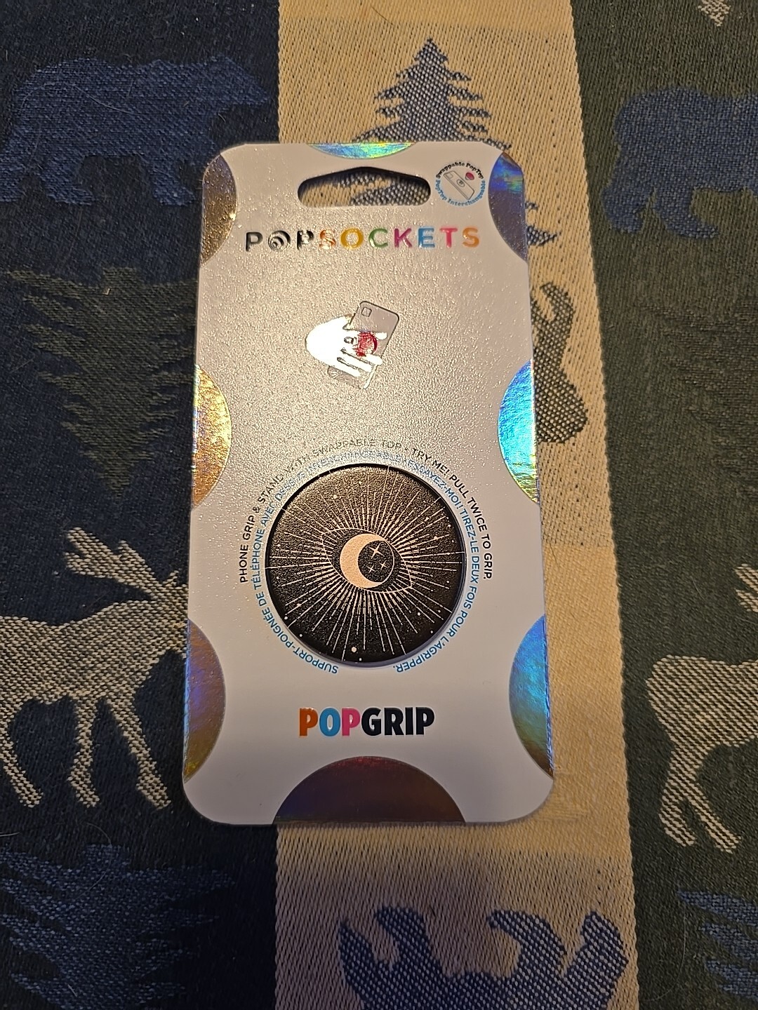 PopSocket PopGrip Collapsible Stand Universal Phone Tablet Holder All Seeing-image
