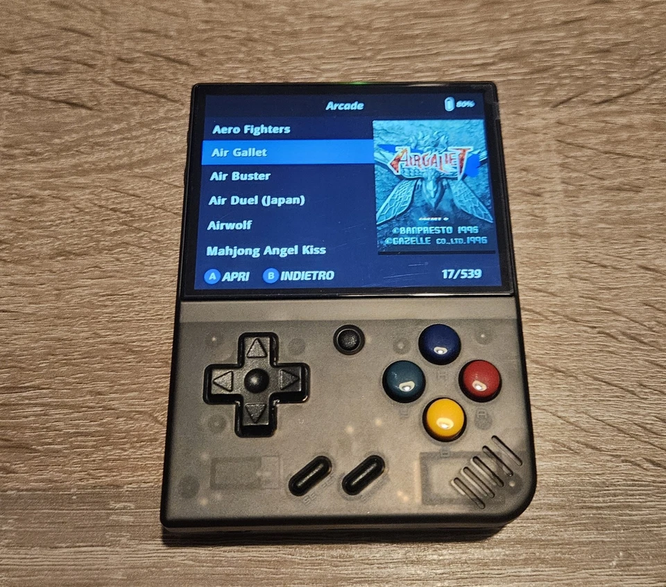 Miyoo Mini Plus Onion Os V4.3 Console Portable  Emulatore 64gb  Nero  - Immagine 4 di 4