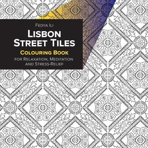 Thumbnail - Fedya Ili Lisbon Street Tiles Coloring Book For Relaxa (taschenbuch)