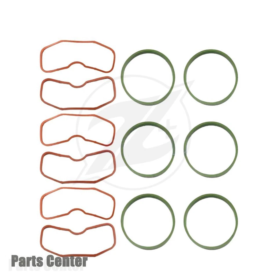 Juego de 12 juntas de colector de admisión superior e inferior para Audi A6 Quattro 2009-18 Foto 2 de 4