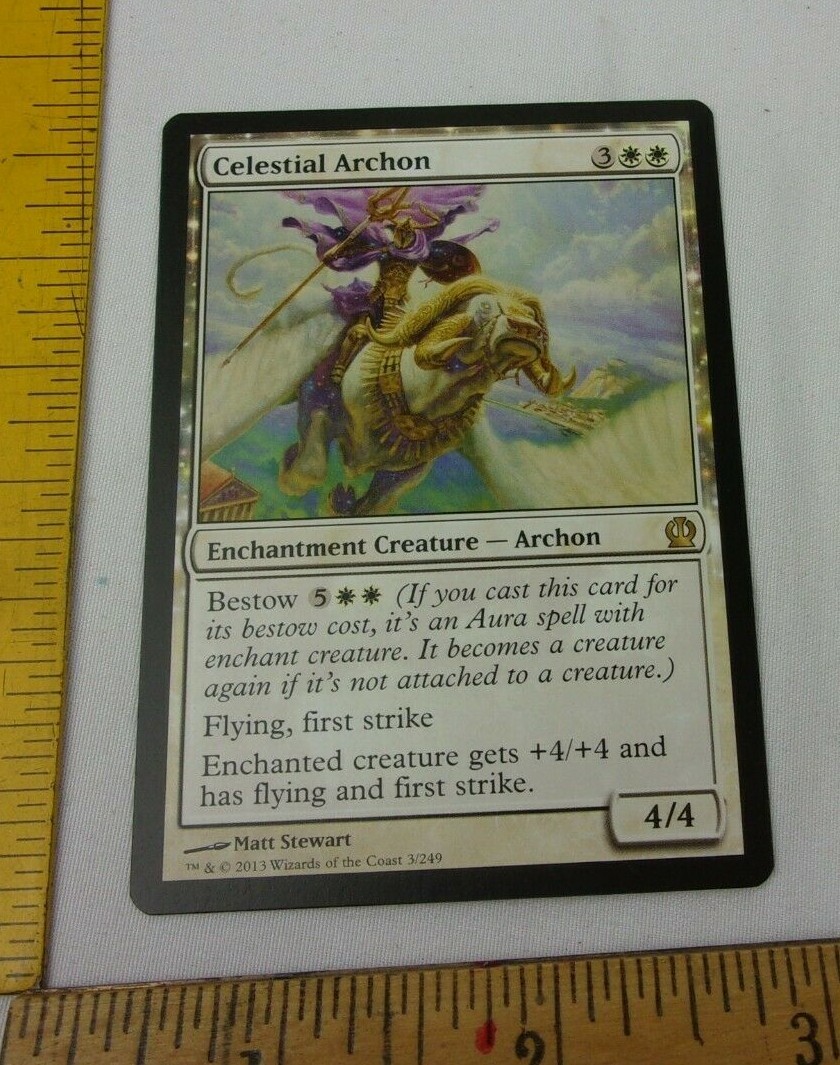 archon mtg cards of Valor's Reach [Commander 2020] first strikeEnchanted creature gets +4/+4 and has flying and first strike. Celestial Archon