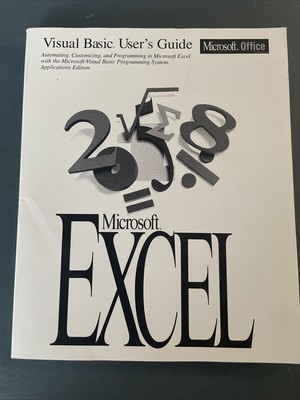 Microsoft Office Excel Visual Basic User's Guide