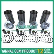 New STD Yanmar 4TNE100 Rebuild Overhaul Kit With Piston Rings