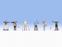 Noch Ho 15827, Skifahrer, Modelleisenbahn, Hobby, ZubehöR, Gmk #KS25