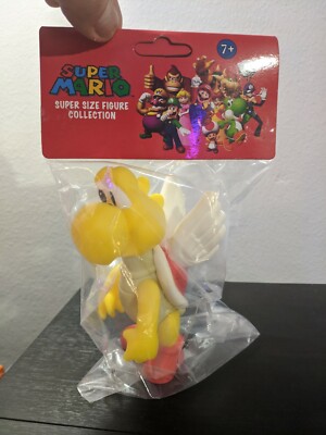 Action Figure Super Mario – Koopa Troopa Rosso 10,2 Cm – Snodato Con Accessorio Punto Interrogativo – Collezione Nintendo - 4