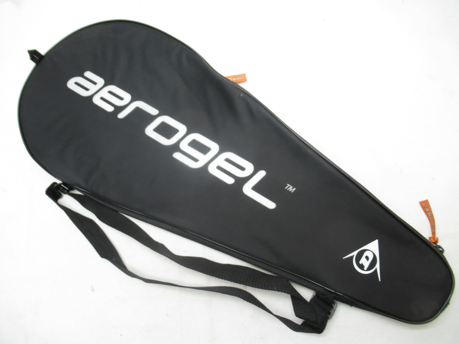DUNLOP "AEROGEL" SINGLE ZIPPERED TENNIS RACQUET COVER WITH S