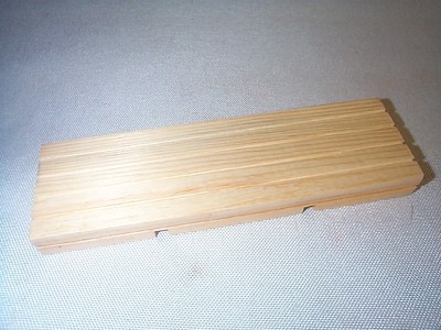 Lionel 811 Wood Block Prewar Tinplate Flatcar Load Part EXCELLENT!