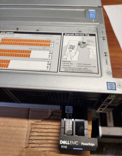 Dell PowerEdge R740 8x2.5" Bay Server 2x Silver 4114 2.20GHz 192GB H740P 2x480GB - Picture 4 of 5