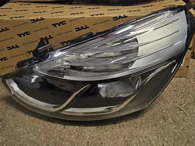 TYC POUR RENAULT CLIO IV 2012-2016 PHARE AVANT GAUCHE ÉLECTRIQUE + MOTEUR H1/H7 NEU