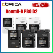Comica BoomX-D PRO D2 Dual Channel Wireless Microphone Video Recording TX TX RX