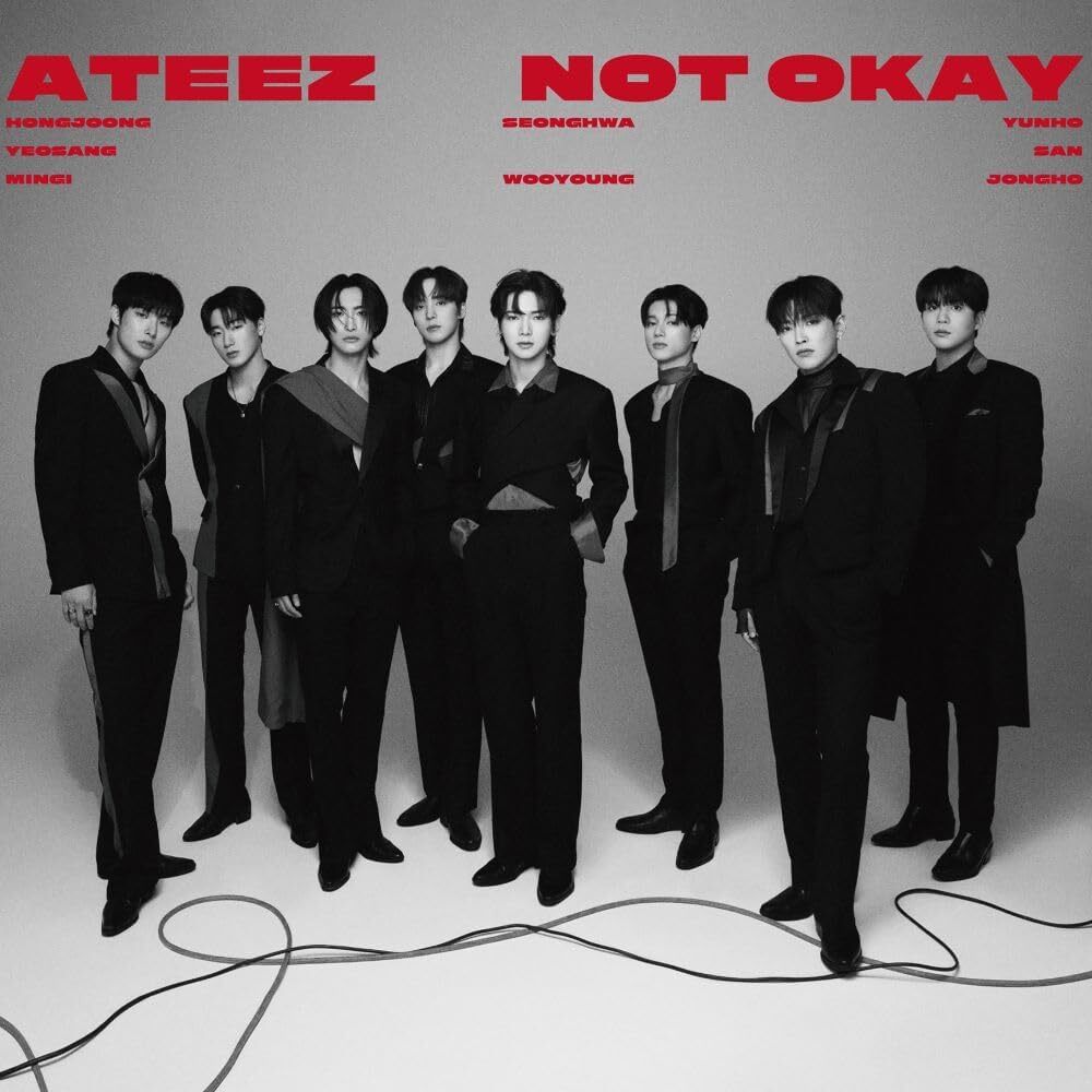 ATEEZ NOT OKAY CD w/ Photobook Limited Edition B Japan 3rd