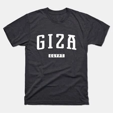 Giza Shirt | Giza Egypt T-Shirt | Egyptian, Pyramids, Necropolis, Giza Travel
