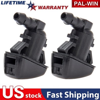 2 Pack Car Auto Window Windshield Washer Spray Wiper Sprinkler Nozzle For Ford