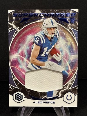 2022 Panini Elements-Alec Pierce RC Supercharged Patch #SC-20 Cobalt 10/27
