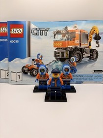 LEGO City Arctic Outpost 60035 Complete Set 374pcs Instructions Age 6-12