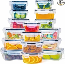32-Piece Food Storage Container Set