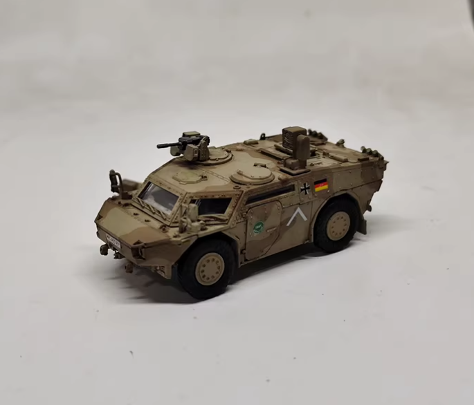 Kit De Modèle Blindé Allemand Fennek 2 échelle 1/72 - Imprimé 3D En Résine - Non Peint - Neuf