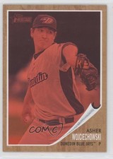 2011 Topps Heritage Minor League Edition Red Tint /620 Asher Wojciechowski a2v
