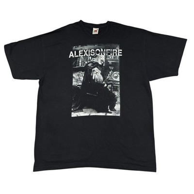 Vintage Alexisonfire Shirt XL Black Tour Concert Emo Hardcore Band Tee Underoath
