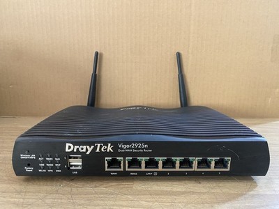 DrayTek Vigor2925n Dual WAN Security Router mit Antennen & ohne Netzteil siehe Bilder