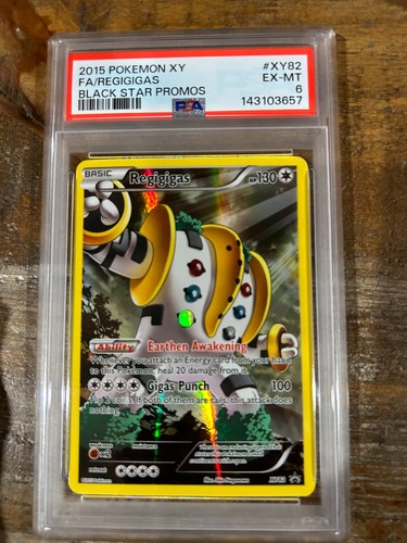 Regigigas graded PSA 6 for sale on eBay