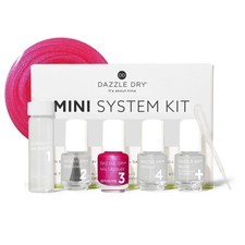 Dazzle Dry Mini Kit 4 Step 0.93 Fl Oz Pack of 1 , Beloved 5 Piece Set
