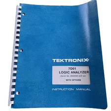 Tektronix 465B Oscilloscope Service Options Manual 070-2757-00 Original Vintage