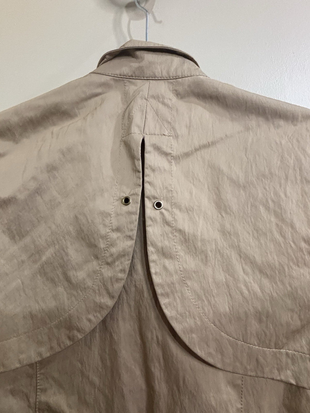 Cache Draped Front Utility Jacket Beige Women’s S… - image 8