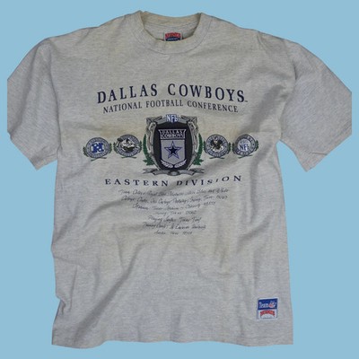Vintage 90s Nutmeg Mills Dallas Cowboys T-Shirt - XL