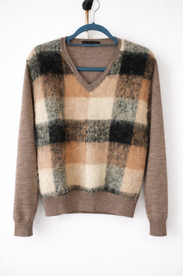 Burberry Herren Pullover M Feine Schurwolle Mohair