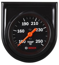 Bosch Sp0f000053 Style Line 2 Mechanical Wateroil Temperature Gauge Black ...