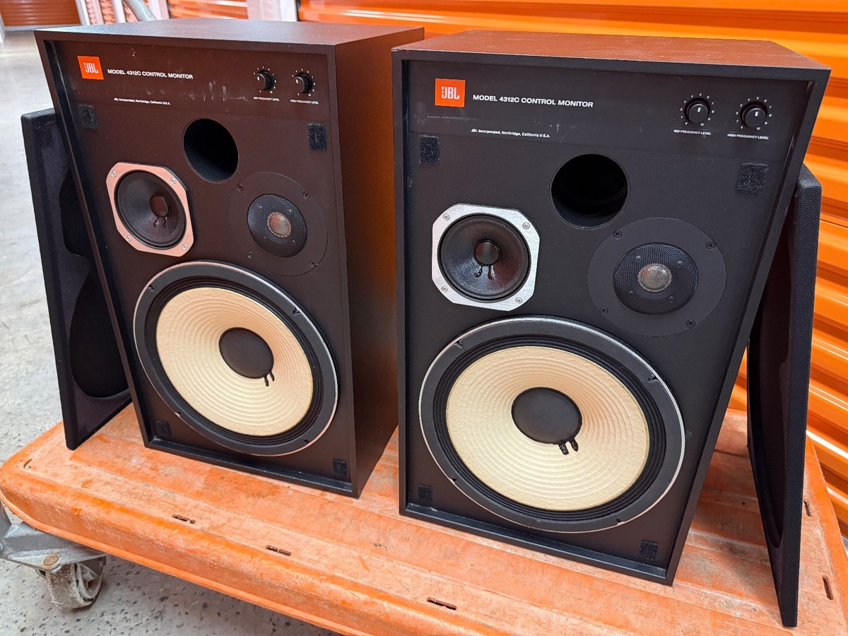 JBL 4312C CONTROL MONITOR Speakers ( PAIR ) | eBay