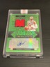 Nikola Vucevic 2023-24 Panini Obsidian Basketball Matrix Material Bulls Auto /20