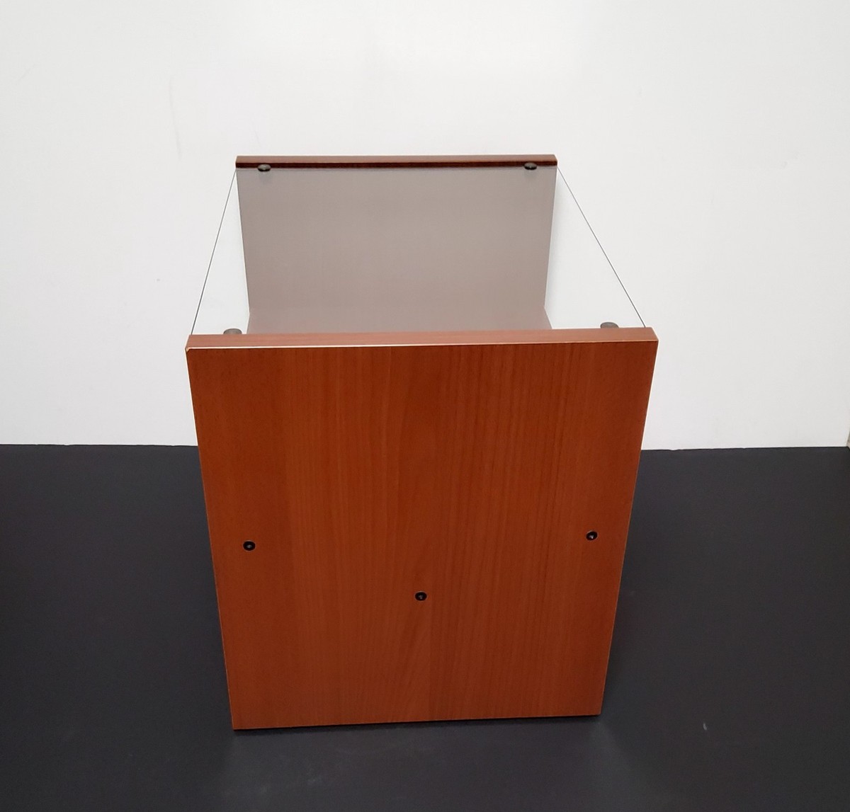 VTG IKEA 1990s Two Tiered Ramberg Plywood Bedside End Table With