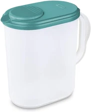 Sterilite 1-Gallon Pitcher w/Blue Lid