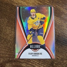 FILIP FORSBERG RED RAINBOW 2025-26 UPPERDECK ALLURE HOCKEY