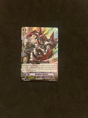 #ad CardFight Vanguard Cavalry of Black Steel Reckless Express 2012 EB03 003EN RR $5.00