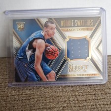 Panini 2014-15 Select Rookie Swatches Zach LaVine #21 /199 Timberwolves RC MEM