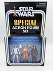 Star Wars Vintage Collection LUKE SKYWALKER JEDI DESTINY 3-Pack Special Set SDCC