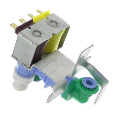 Whirlpool WP67006531 1/2'' Dual Water Valve Plastic NPT Connection