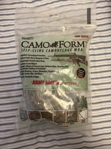 McNett Camo Form Wrap Self Cling Military Tape ACU Army Digital Camouflage Wrap