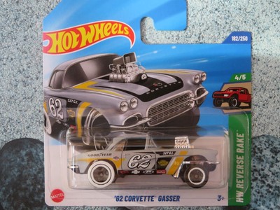 Hot Wheels H5J 182 1962 Chevy CORVETTE GASSER grau 2025 182/250 CaseJ