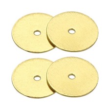 2/5" 200 Pcs Brass Spacer Disc Beads for DIY Jewelry Craft Making