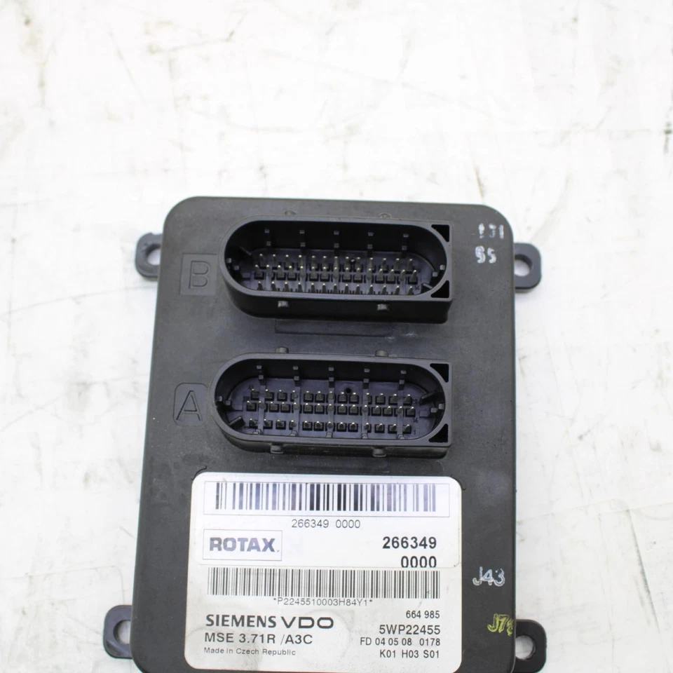 2008 CAN AM SPYDER GS 990 ECU Module Contrôle Moteur Ordinateur Électrique - Photo 3/4