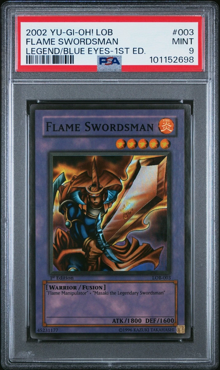 Flame Swordsman Yu-Gi-Oh! TCG Professional Sports Authenticator