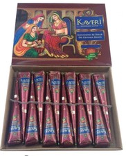 Kaveri Natural Herbal Henna Mehandi Cones Temporary Body Art Free Shipping