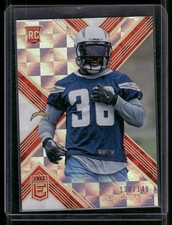 DESMOND KING 2017 Panini Donruss Elite Red Parallel Rookie Card #D /149. rookie card picture