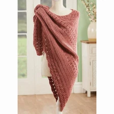 Herrschners® Heather Shawl Crochet Yarn Kit